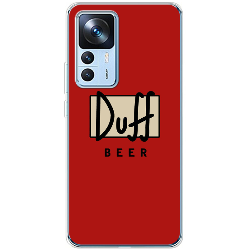 Чехол BoxFace Xiaomi 12T / 12T Pro Duff beer