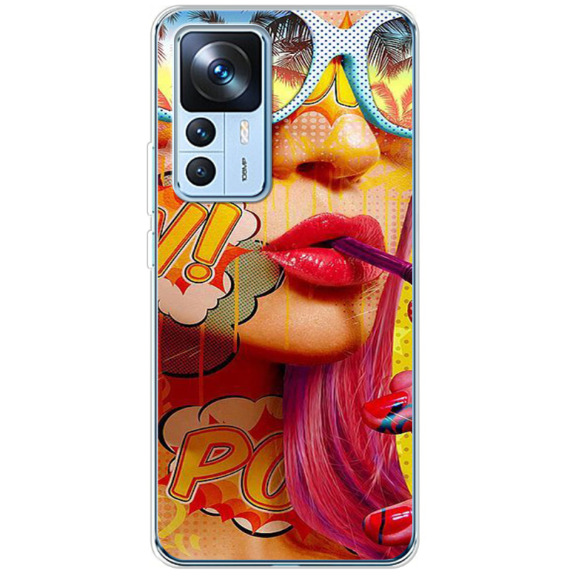 Чехол BoxFace Xiaomi 12T / 12T Pro Yellow Girl Pop Art