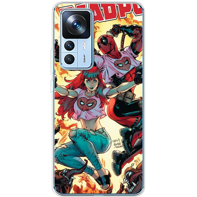 Чехол BoxFace Xiaomi 12T / 12T Pro Deadpool and Mary Jane