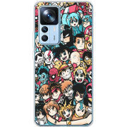 Чехол BoxFace Xiaomi 12T / 12T Pro Anime Stickers