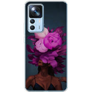 Чехол BoxFace Xiaomi 12T / 12T Pro Exquisite Purple Flowers