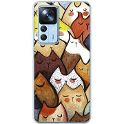 Чехол BoxFace Xiaomi 12T / 12T Pro Sleepy Cats