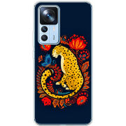 Чехол BoxFace Xiaomi 12T / 12T Pro Petrykivka Leopard