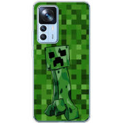 Чехол BoxFace Xiaomi 12T / 12T Pro Minecraft Creeper