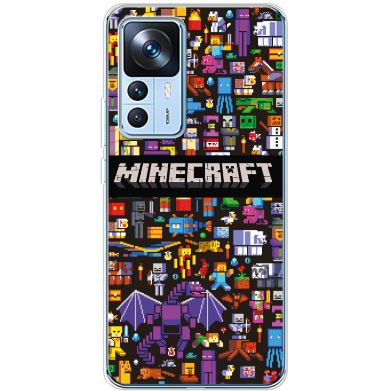 Чехол BoxFace Xiaomi 12T / 12T Pro Minecraft Mobbery