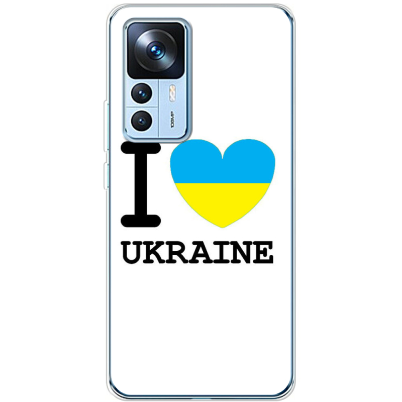 Чехол BoxFace Xiaomi 12T / 12T Pro I love Ukraine