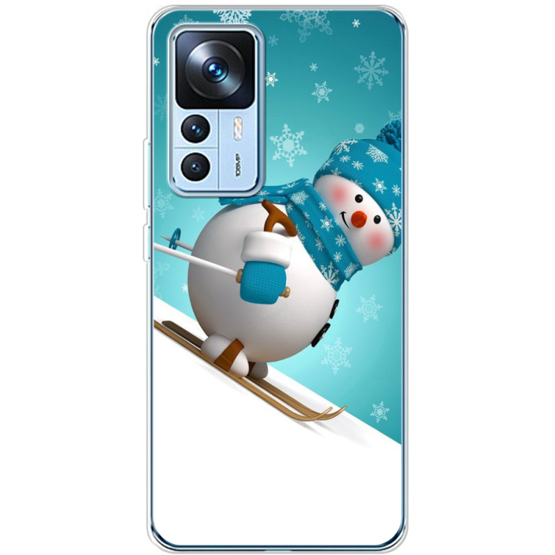 Чехол BoxFace Xiaomi 12T / 12T Pro Skier Snowman