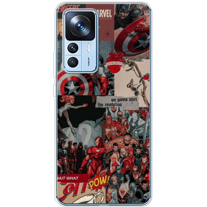 Чехол BoxFace Xiaomi 12T / 12T Pro Marvel Avengers