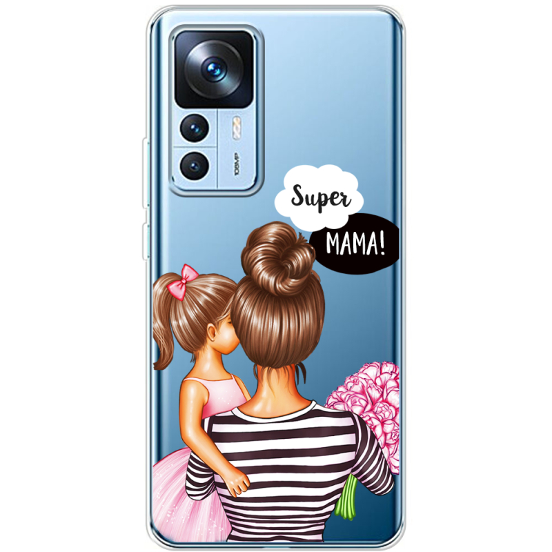 Прозрачный чехол BoxFace Xiaomi 12T / 12T Pro Super Mama and Daughter