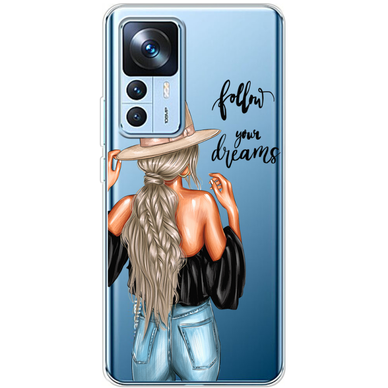 Прозрачный чехол BoxFace Xiaomi 12T / 12T Pro Follow Your Dreams