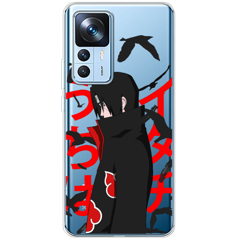 Прозрачный чехол BoxFace Xiaomi 12T / 12T Pro Учиха Итачи