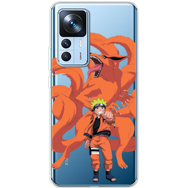 Прозрачный чехол BoxFace Xiaomi 12T / 12T Pro Naruto and Kurama