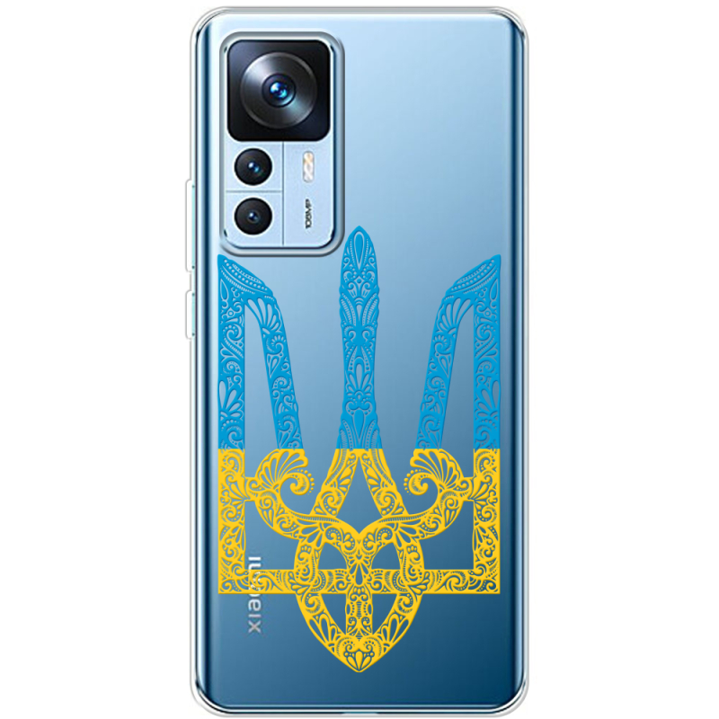 Прозрачный чехол BoxFace Xiaomi 12T / 12T Pro Gold Trident