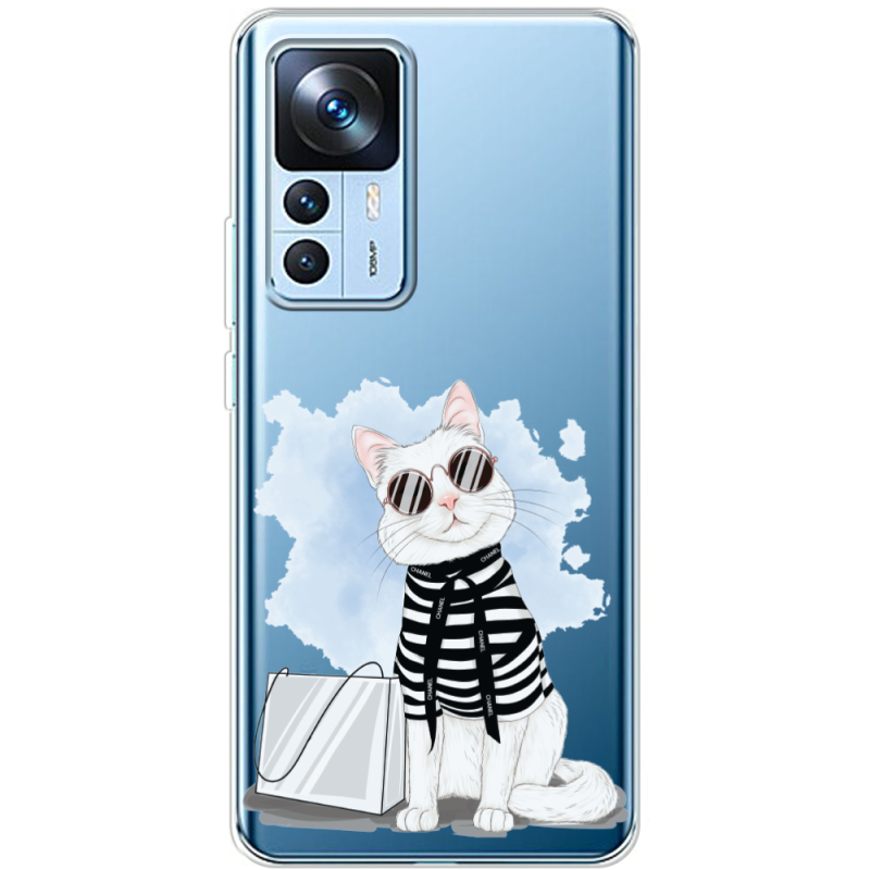 Прозрачный чехол BoxFace Xiaomi 12T / 12T Pro Cat Style