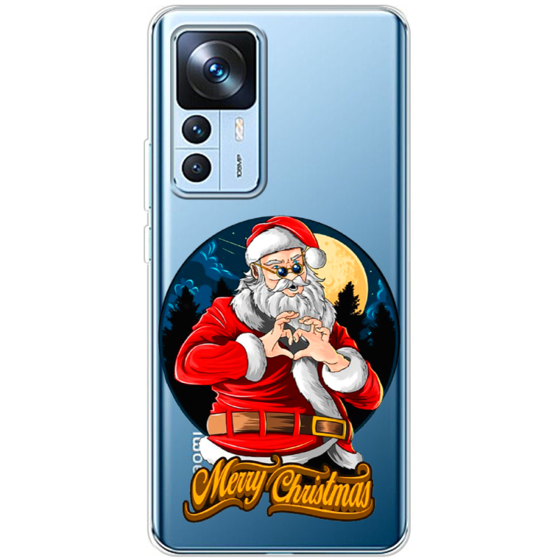 Прозрачный чехол BoxFace Xiaomi 12T / 12T Pro Cool Santa