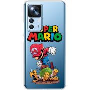 Прозрачный чехол BoxFace Xiaomi 12T / 12T Pro Super Mario