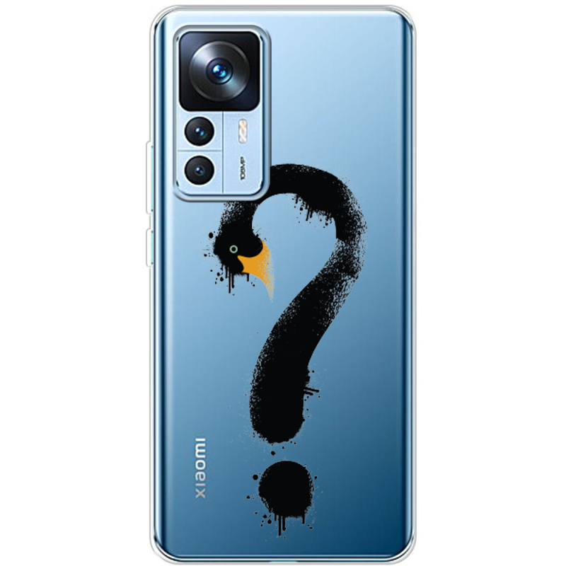 Прозрачный чехол BoxFace Xiaomi 12T / 12T Pro Swan question