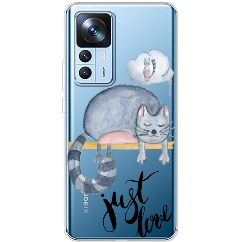 Прозрачный чехол BoxFace Xiaomi 12T / 12T Pro Just Love