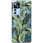 Прозрачный чехол BoxFace Xiaomi 12T / 12T Pro Banana Leaves