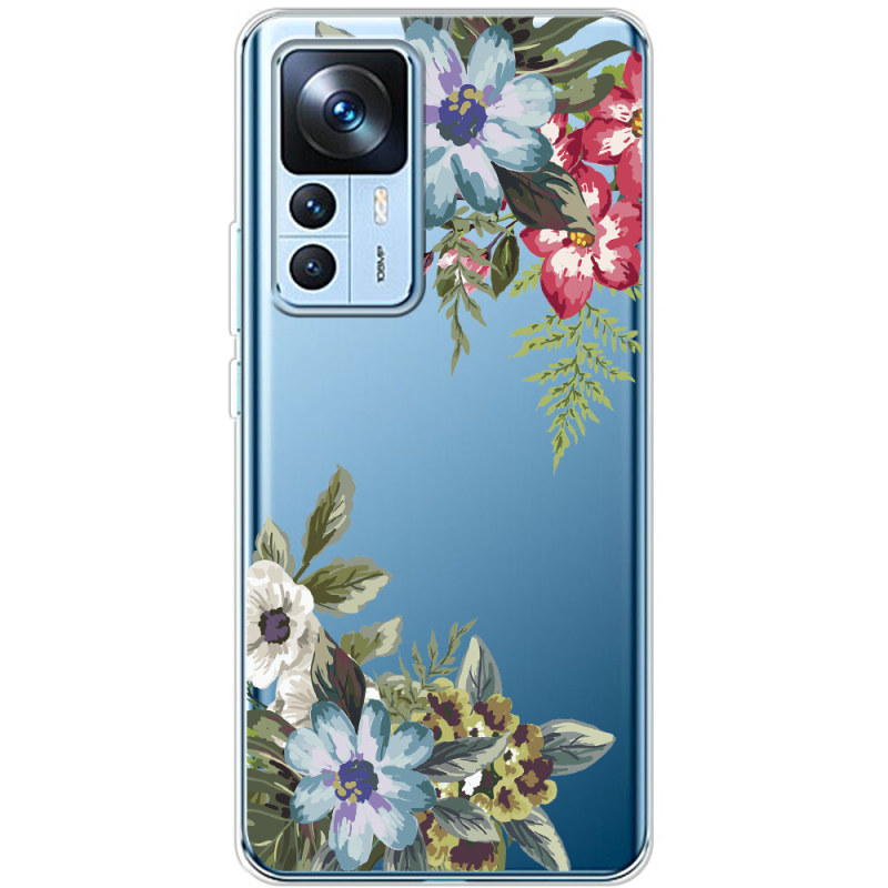 Прозрачный чехол BoxFace Xiaomi 12T / 12T Pro Floral