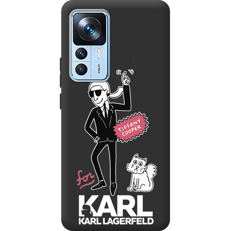 Черный чехол BoxFace Xiaomi 12T / 12T Pro For Karl