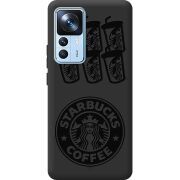 Черный чехол BoxFace Xiaomi 12T / 12T Pro Black Coffee