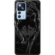 Черный чехол BoxFace Xiaomi 12T / 12T Pro Wolf