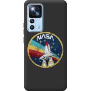 Черный чехол BoxFace Xiaomi 12T / 12T Pro NASA