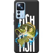 Черный чехол BoxFace Xiaomi 12T / 12T Pro Fish