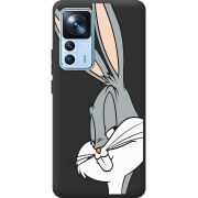 Черный чехол BoxFace Xiaomi 12T / 12T Pro Lucky Rabbit