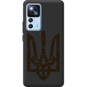 Черный чехол BoxFace Xiaomi 12T / 12T Pro Ukrainian Trident