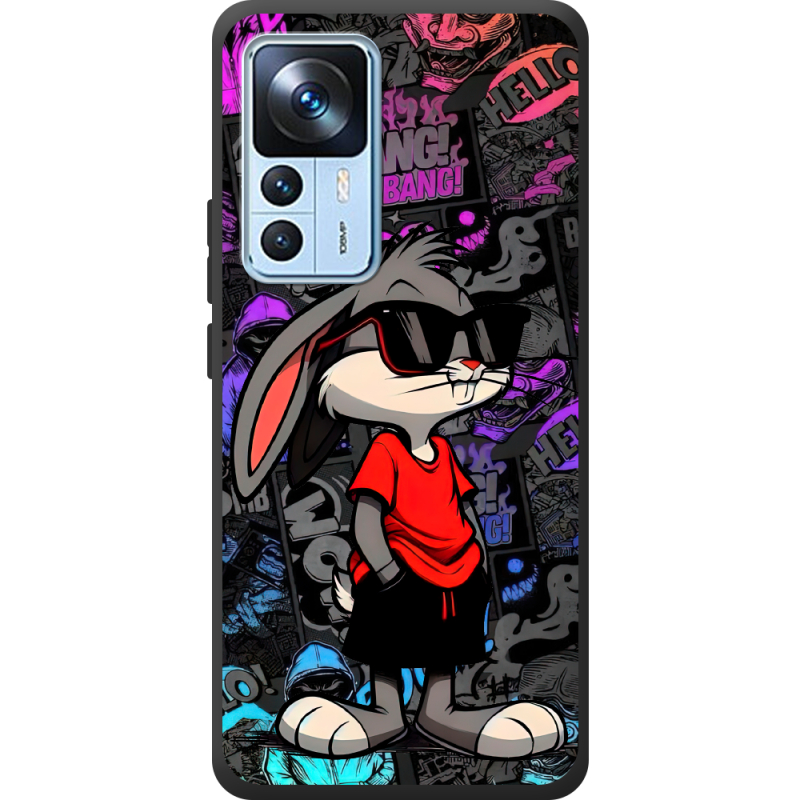 Черный чехол BoxFace Xiaomi 12T / 12T Pro Малий вухань