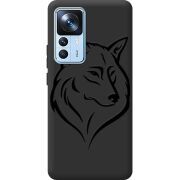 Черный чехол BoxFace Xiaomi 12T / 12T Pro Wolf