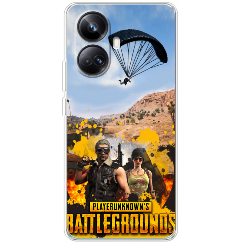 Чехол BoxFace Realme 10 Pro Plus Pubg parachute