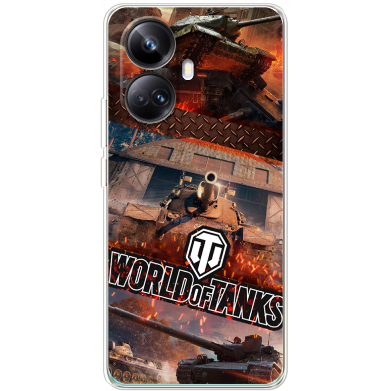 Чехол BoxFace Realme 10 Pro Plus World Of Tanks