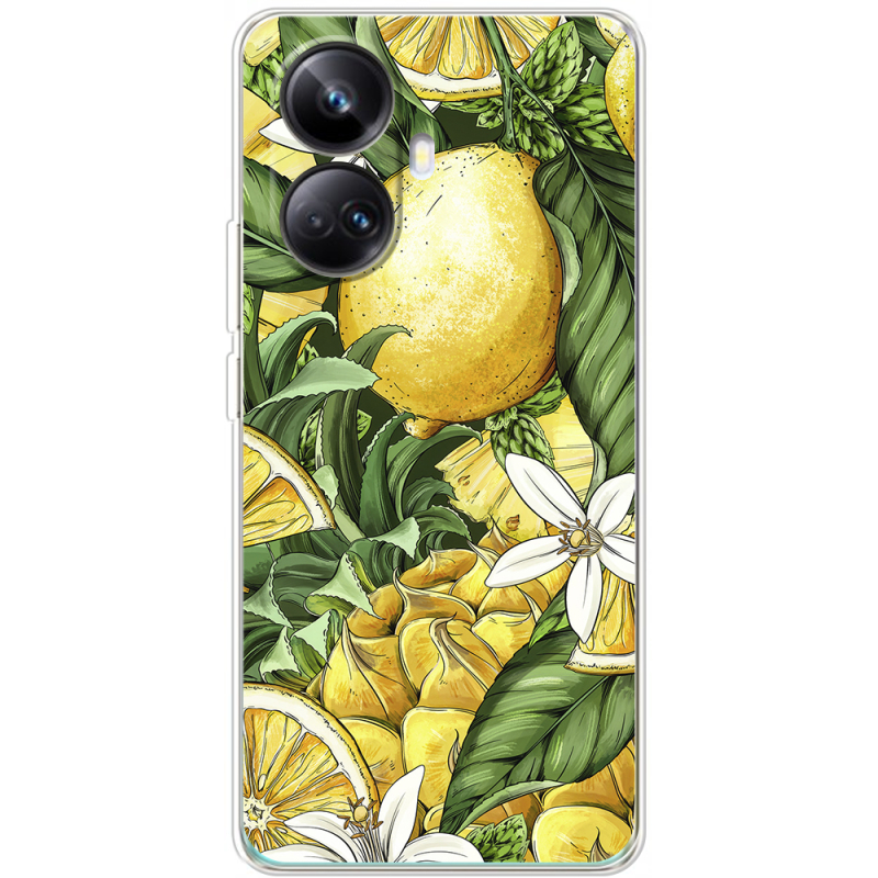 Чехол BoxFace Realme 10 Pro Plus Lemon Pattern