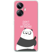 Чехол BoxFace Realme 10 Pro Plus Dont Touch My Phone Panda