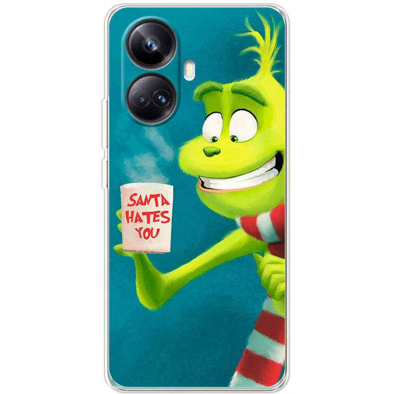 Чехол BoxFace Realme 10 Pro Plus Santa Hates You