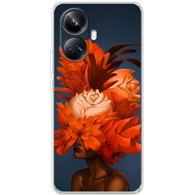 Чехол BoxFace Realme 10 Pro Plus Exquisite Orange Flowers