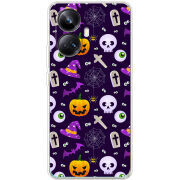 Чехол BoxFace Realme 10 Pro Plus Halloween Purple Mood