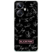 Чехол BoxFace Realme 10 Pro Plus Blackpink автограф