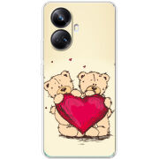 Чехол BoxFace Realme 10 Pro Plus Teddy Bear Love