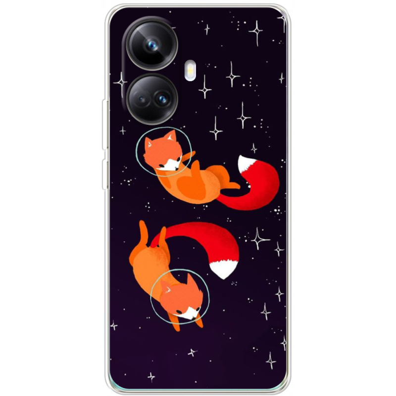 Чехол BoxFace Realme 10 Pro Plus Fox-Astronauts