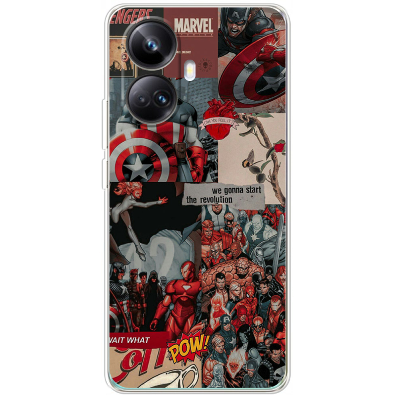 Чехол BoxFace Realme 10 Pro Plus Marvel Avengers