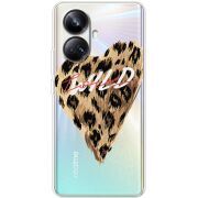 Прозрачный чехол BoxFace Realme 10 Pro Plus Wild Love