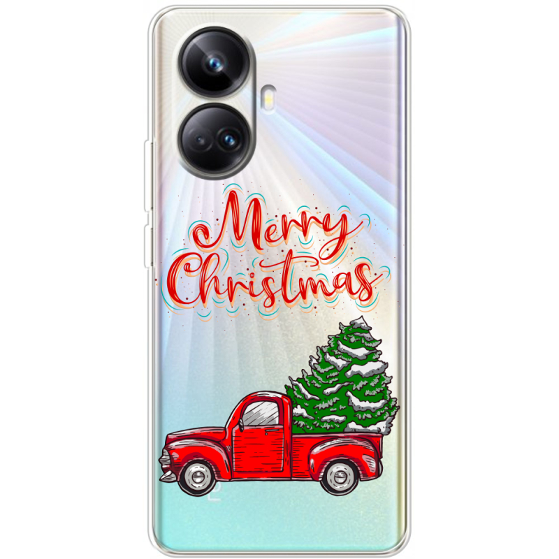 Прозрачный чехол BoxFace Realme 10 Pro Plus Holiday Car