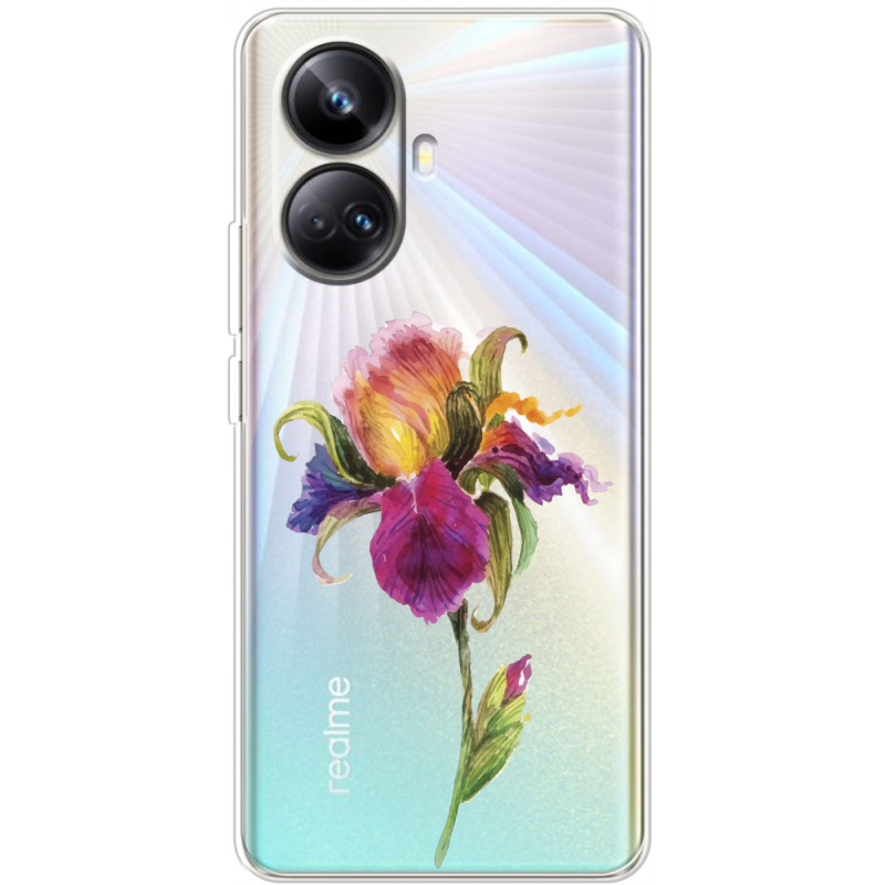 Прозрачный чехол BoxFace Realme 10 Pro Plus Iris