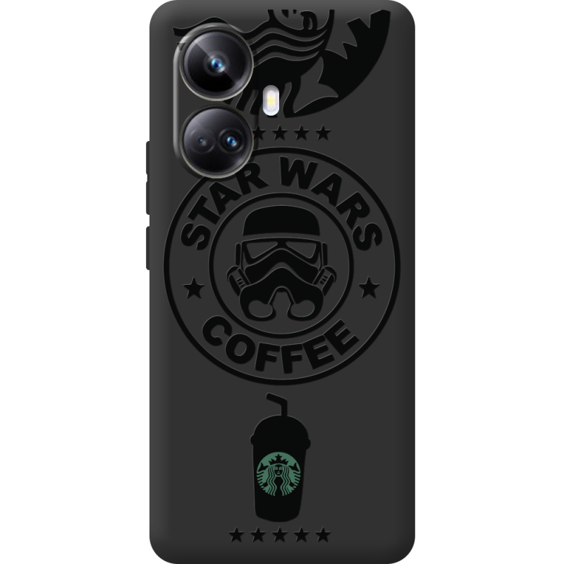 Черный чехол BoxFace Realme 10 Pro Plus Dark Coffee
