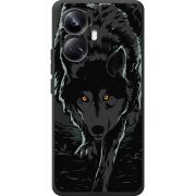 Черный чехол BoxFace Realme 10 Pro Plus Wolf