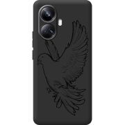Черный чехол BoxFace Realme 10 Pro Plus Dove